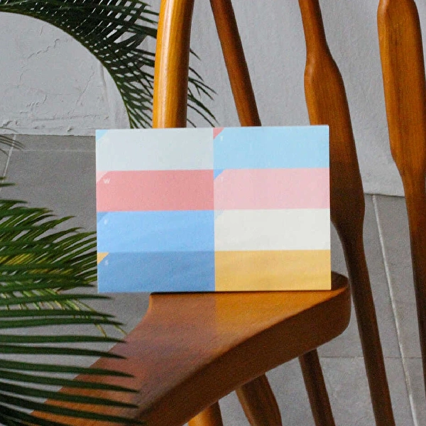 PAPERWAYS - Palet Masaüstü - A Bigger Splash (Hockney) Haftalık Mini Planlayıcı