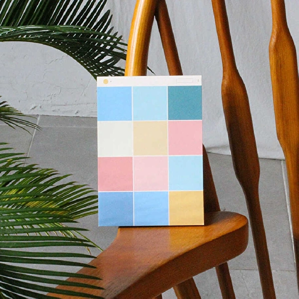 PAPERWAYS - Palet - A Bigger Splash (Hockney) Memogram