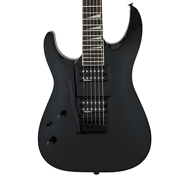 Jackson JS Serisi Dinky™ Arch Top JS22L DKA Solak Amaranth Klavye Gloss Black