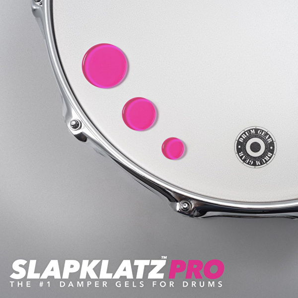 SLAPKLATZ SLAPRF-PI Slapklatz Pro Refillz Pembe Davul Susturucu Jel (12'li Paket)