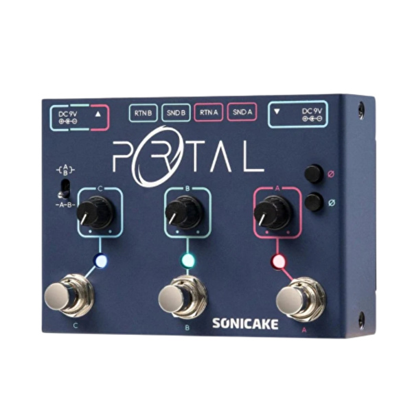 Sonicake Analog Active Signal Mixer Line Selector Pedalı