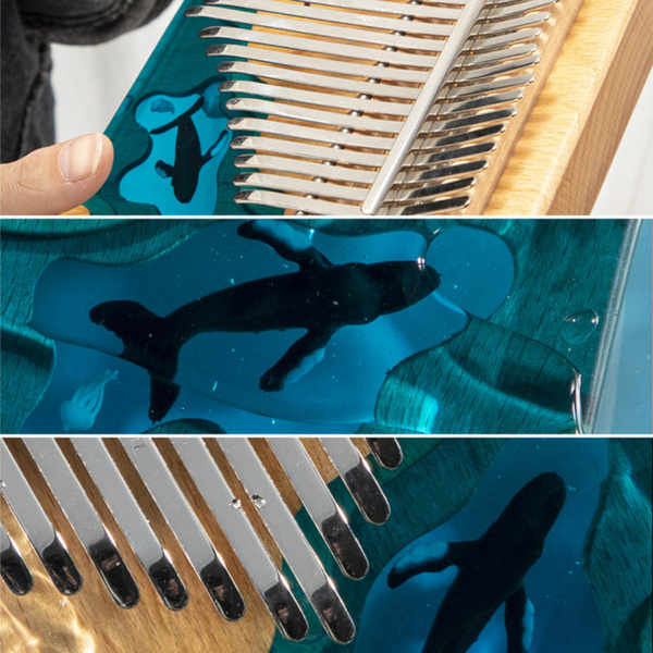 HLURU KW21 Whale Deep Ocean 21 Tuşlu Kalimba