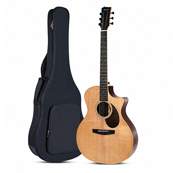 ENYA EGA-X1 PRO MAX Natural Akustik Gitar