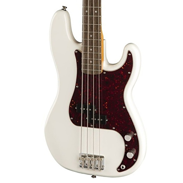 Squier Classic Vibe 60s Precision Bass Olympic White Bas Gitar