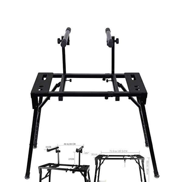 KOZMOS KS-KS265 İkili Klavye Standı
