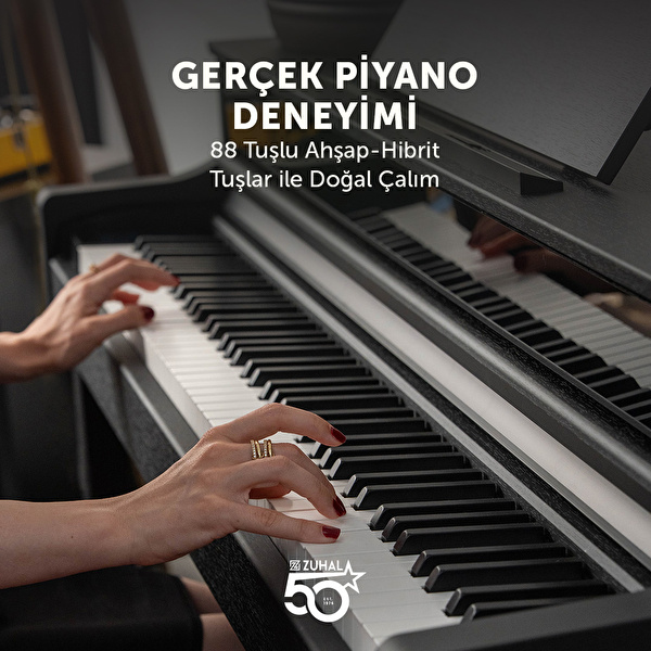 KOZMOS KHP-W501 Ahşap Tuşlu Dijital Piyano