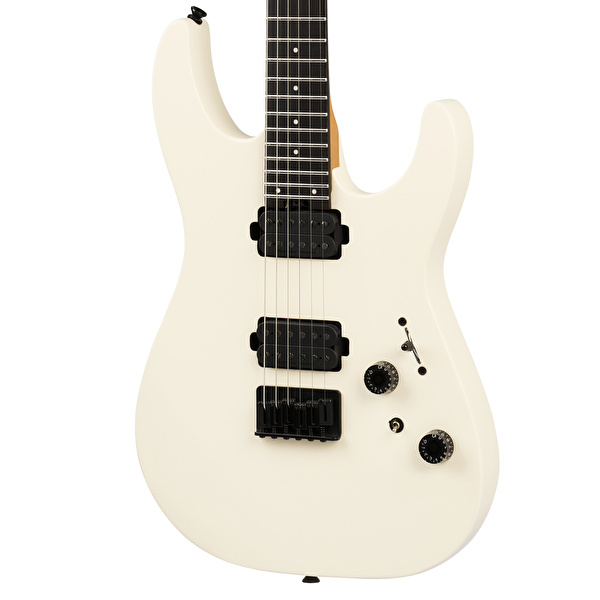 Charvel Pro-Mod Plus Dinky DK24 HH HT Creme White Elektro Gitar (Gigbag Dahil)