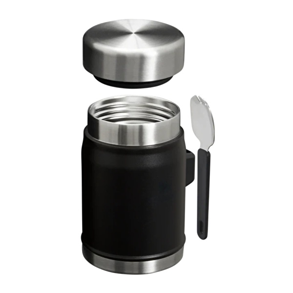STANLEY The Legendary Food Jar + Spork 0.4L / 14oz Black 2.0