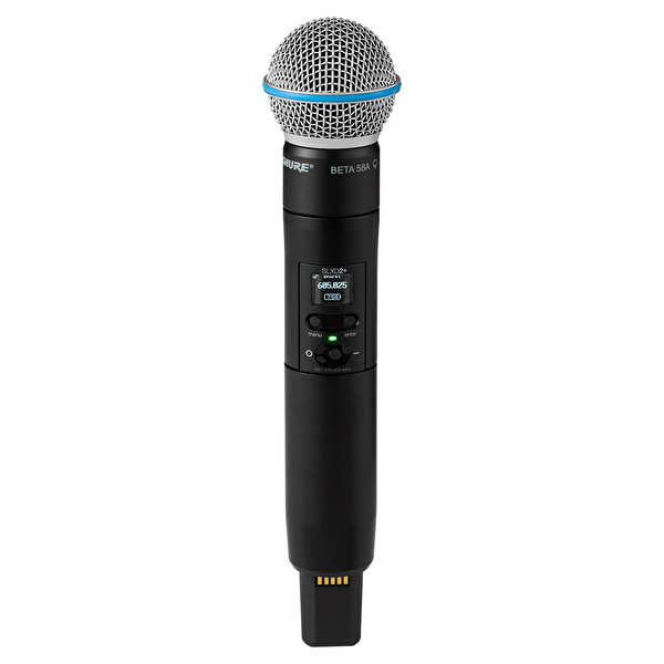 SHURE SLXD24+E/B58-G65 Beta 58 Dijital El Telsiz Mifrofon Seti