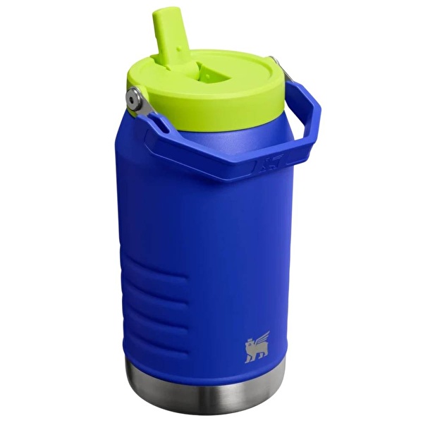 STANLEY The IceFlow Flip Straw 2.0 Jug 1.90L / 64oz Cobalt Chartreuse