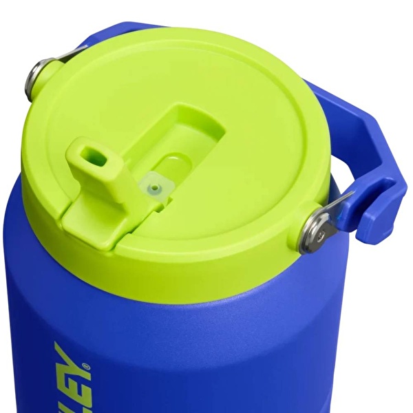 STANLEY The IceFlow Flip Straw 2.0 Jug 1.90L / 64oz Cobalt Chartreuse