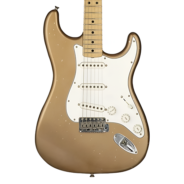 Fender Custom Shop Builder Masterbuilt Greg Fessler Select 1969 Stratocaster Firemist Gold Metallic Elektro Gitar