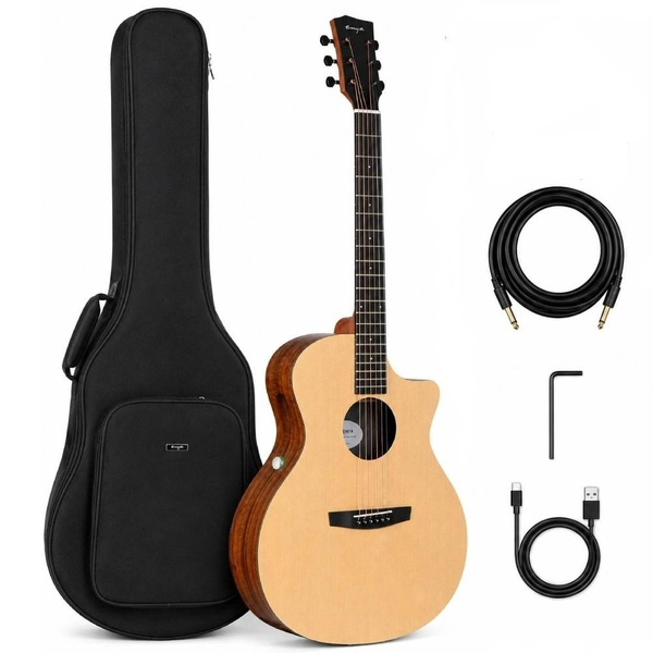ENYA EGA-X0/NA SP1 Natural Elektro Akustik Gitar