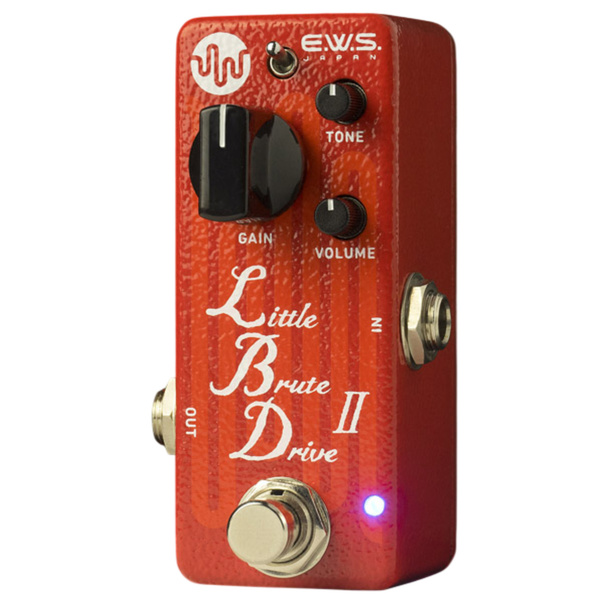 E.W.S. Japan LBD2 Little Brute Drive II Elektro Gitar Drive Pedalı