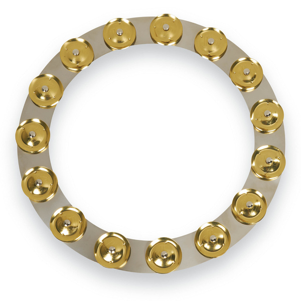 LATIN PERCUSSION LP3814SBS - Tambo-Ring Steel w/Brass Jingle, 14″