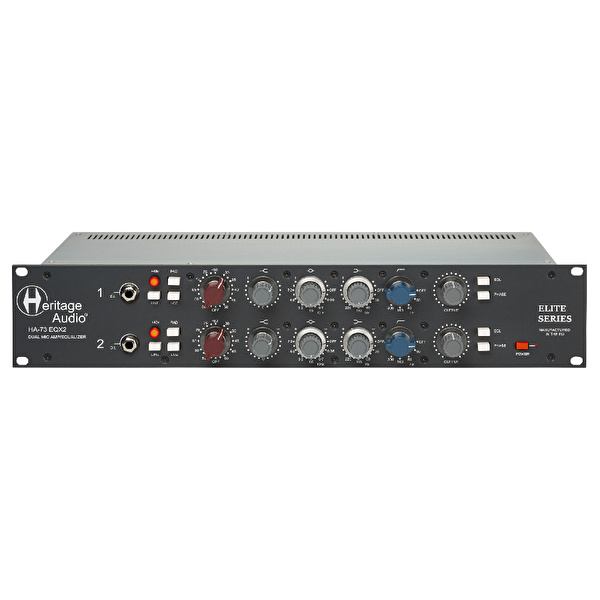 HERITAGE AUDIO HA73EQX2 Elite ´73 Dual Mikrofon Preamfisi / DI / EQ