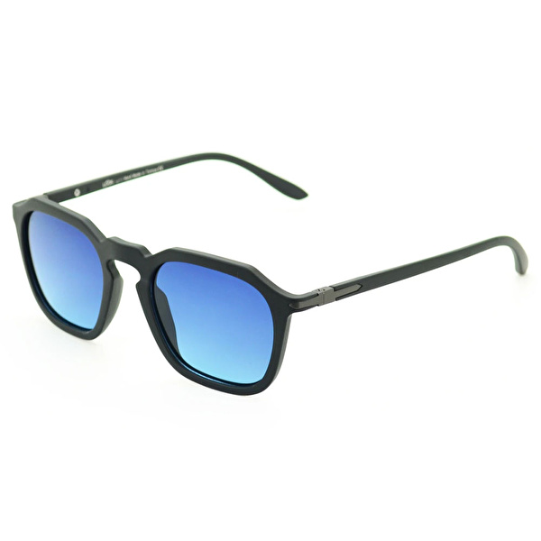 LOOKlight Francisco Matte Black Blue Degrade Gözlük