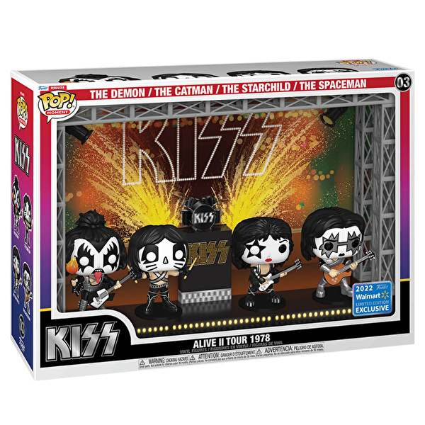 FUNKO POP Deluxe Figür KISS : Alive II Tour 1978 Daisy