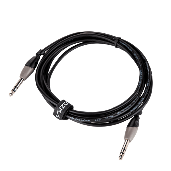 Kozmos KCL-157-3M Siyah/Gri 3mt Stereo Enstrüman Kablosu