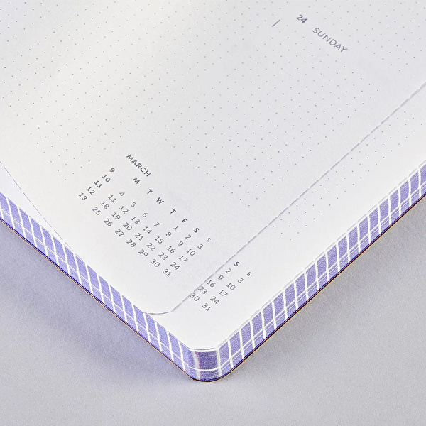 NUUNA Weekly Diary S -2024 Eclectic Defter