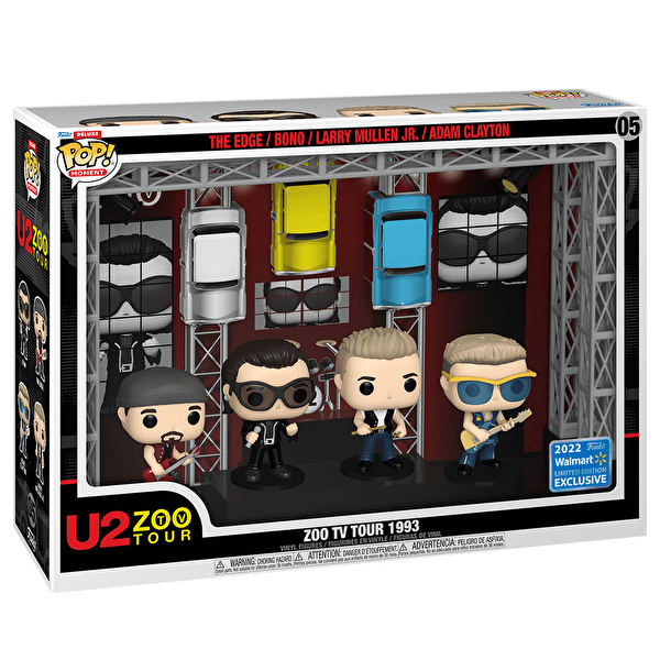 FUNKO POP Deluxe Figür U2 Zoo TV Tour 1993