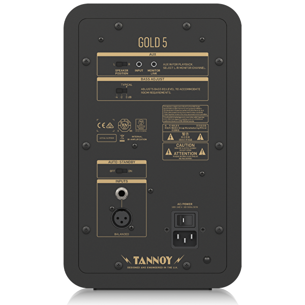 TANNOY Gold 5 Stüdyo Monitörü (Tek)