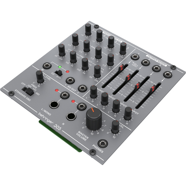 BEHRINGER Eurorack için Efsanevi Analog Parametrik EQ, Mikser ve Çıkış Modülü