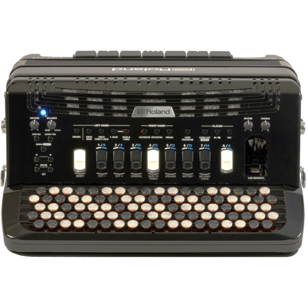 ROLAND FR-4XB BK V-ACCORDION Siyah Butonlu Akordiyon