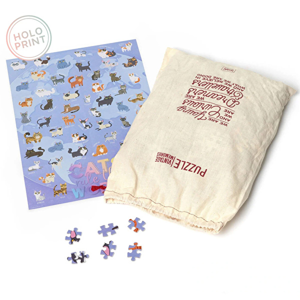 LEGAMI Puzzle-Kediler