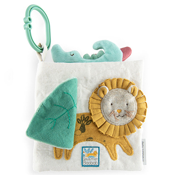 MOULIN ROTY Yumuşak Bez Kitap Hayvanlar