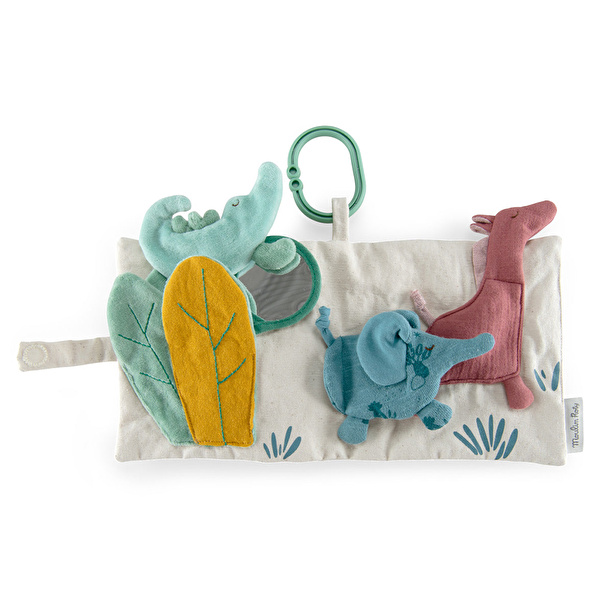 MOULIN ROTY Yumuşak Bez Kitap Hayvanlar