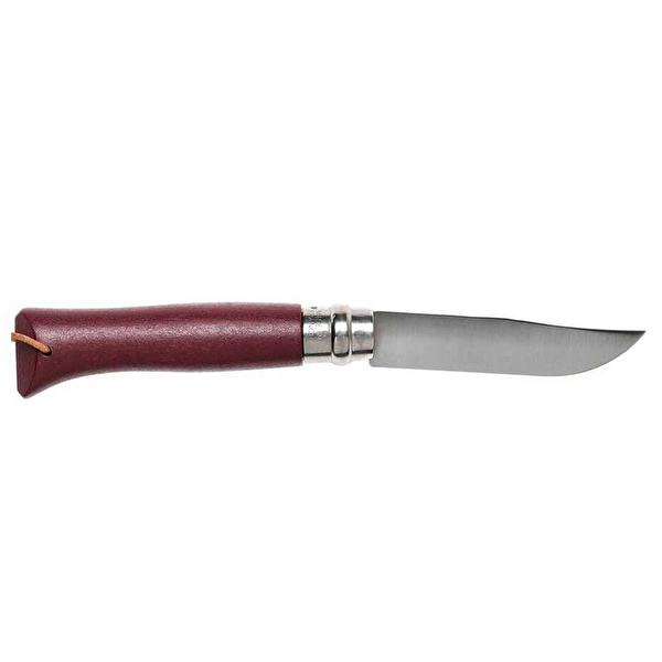 OPINEL Inox Trekking 8 No Paslanmaz Çelik Çakı (Bordo)