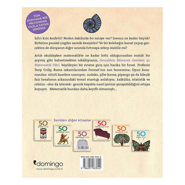 Gerçekten Bilmeniz Gereken 50 Matematik Fikri: Ciltli