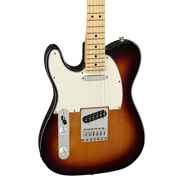 Fender Player Telecaster Akçaağaç Klavye 3 Tone Sunburst Solak Elektro Gitar