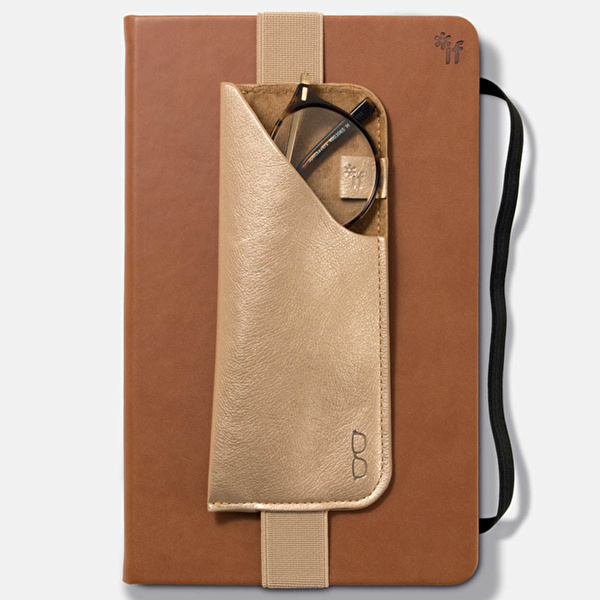 IF Bookaroo Gözlük Kılıfı - Altın Sarısı
