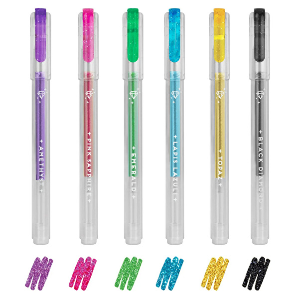 LEGAMI Glitter 6'lı Jel Kalem