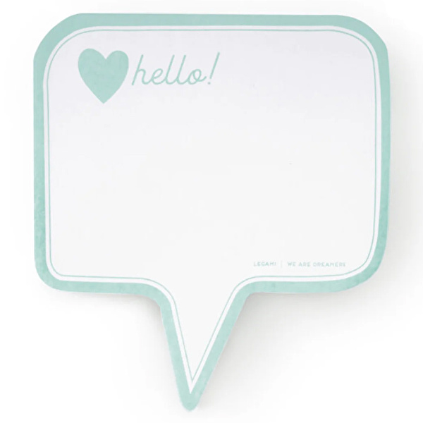 LEGAMI Manyetik Speech Bubble Notluk