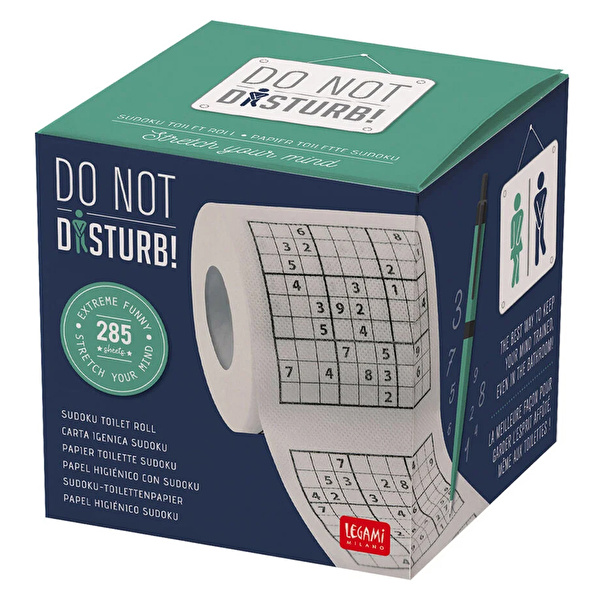 LEGAMI Sudoku Do Not Disturb Tuvalet Kağıdı