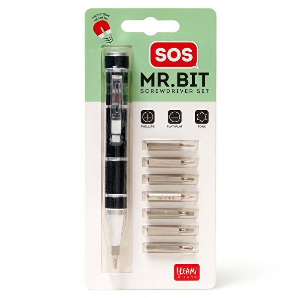 LEGAMI Tornavida Seti Siyah 4 Pcs