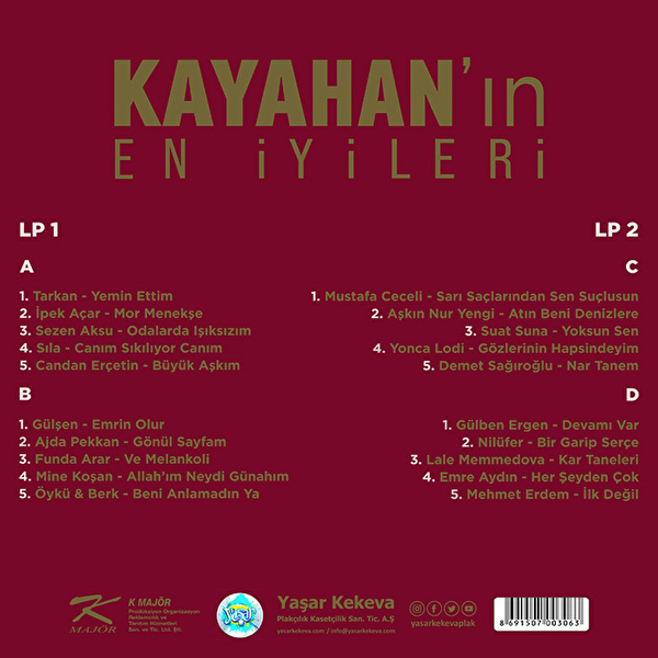 Kayahan - Kayahan'ın En İyileri 1
