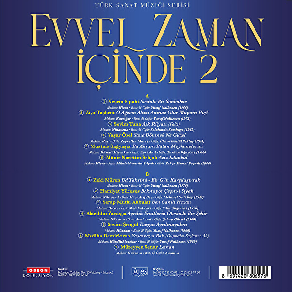 Çeşitli Sanatçılar - Evvel Zaman İçinde 2
