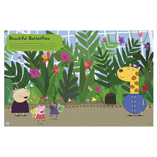 Peppa Pig: Day At The Zoo Sticker Book