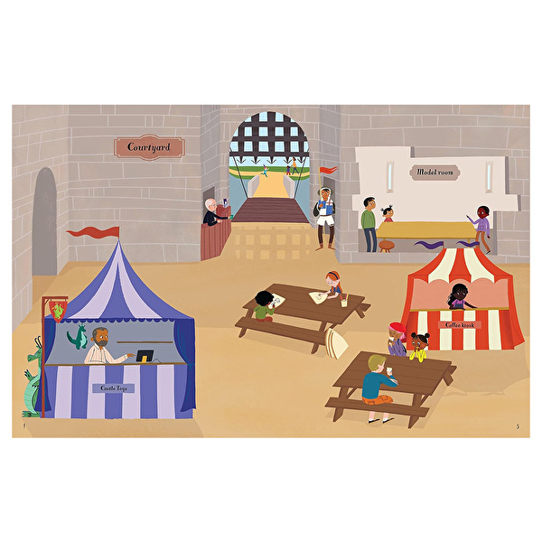 Castle Sticker Book
