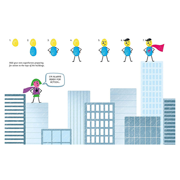 Fingerprint Activities - Superheroes