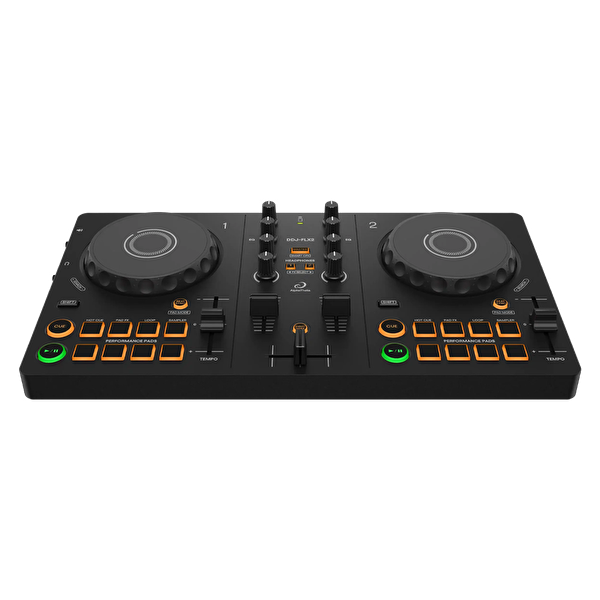 PIONEER DJ by ALPHATHETA DDJ-FLX2 2 Kanal rekordbox DJ Kontrol Ünitesi (Mac/PC/iOS/Android Uyumlu)