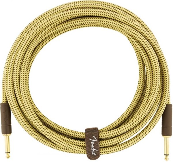 Fender Deluxe Düz Uçlu 4.5 Metre Tweed Enstürman Kablosu