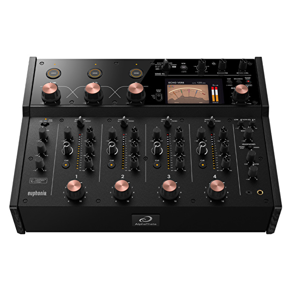 PIONEER DJ by ALPHATHETA Euphonia 4 Kanal Rotary DJ Mikser