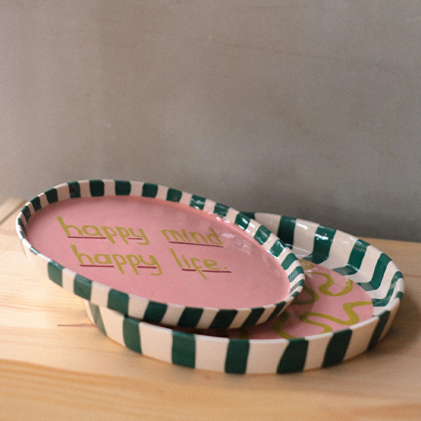 GRİ SERAMİK Way Tabak