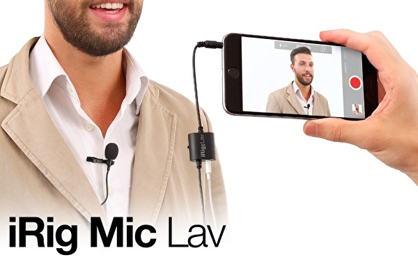 IK Multimedia iRig Mic Lav Lavalier / Lapel / Clip-On Mikrofon (iOS & Android)