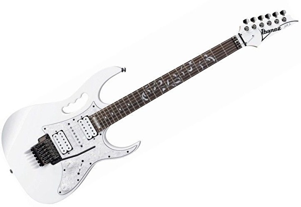 Ibanez Steve Vai JEM555-WH Elektro Gitar (Case Dahil)